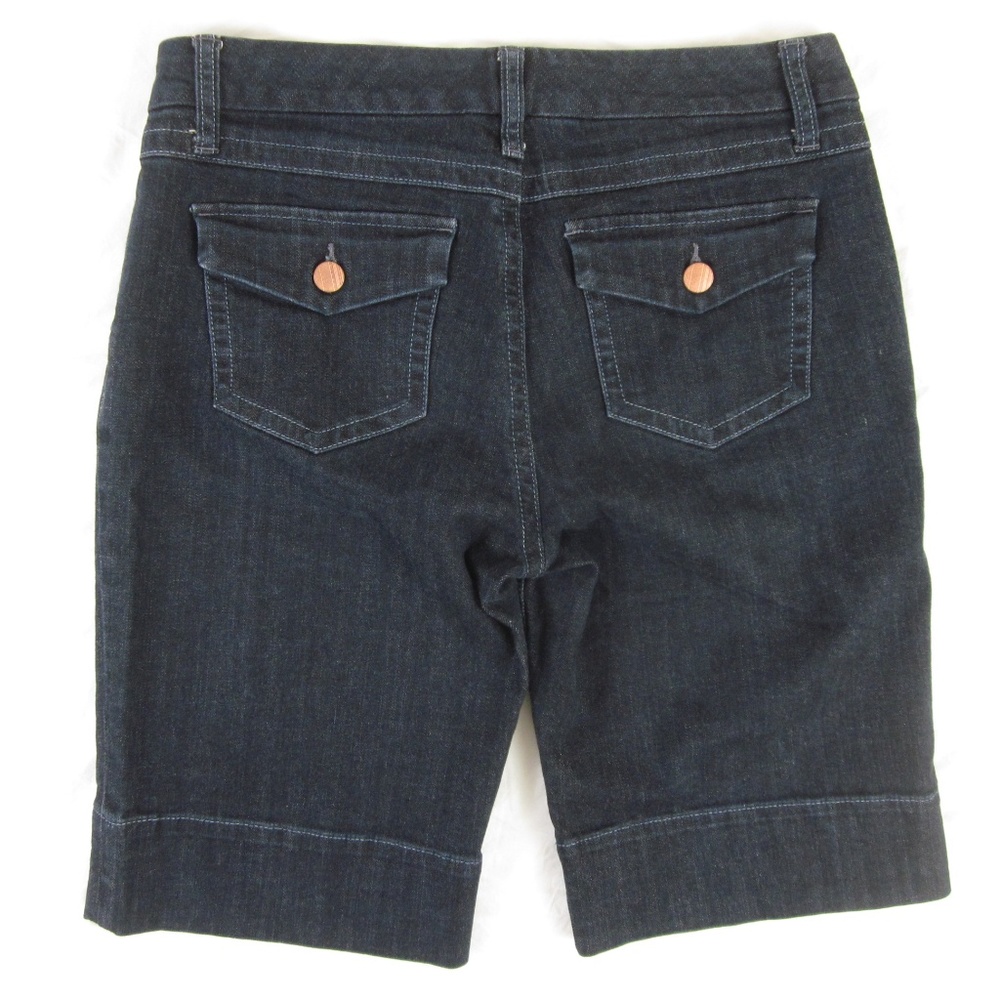 CAbi Jeans Dark Blue Denim #891 Bermuda Shorts 6